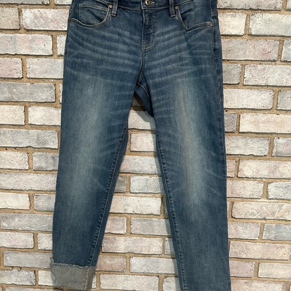 Carve Designs Classic Blue Ankle Jeans - Picture 1 of 5